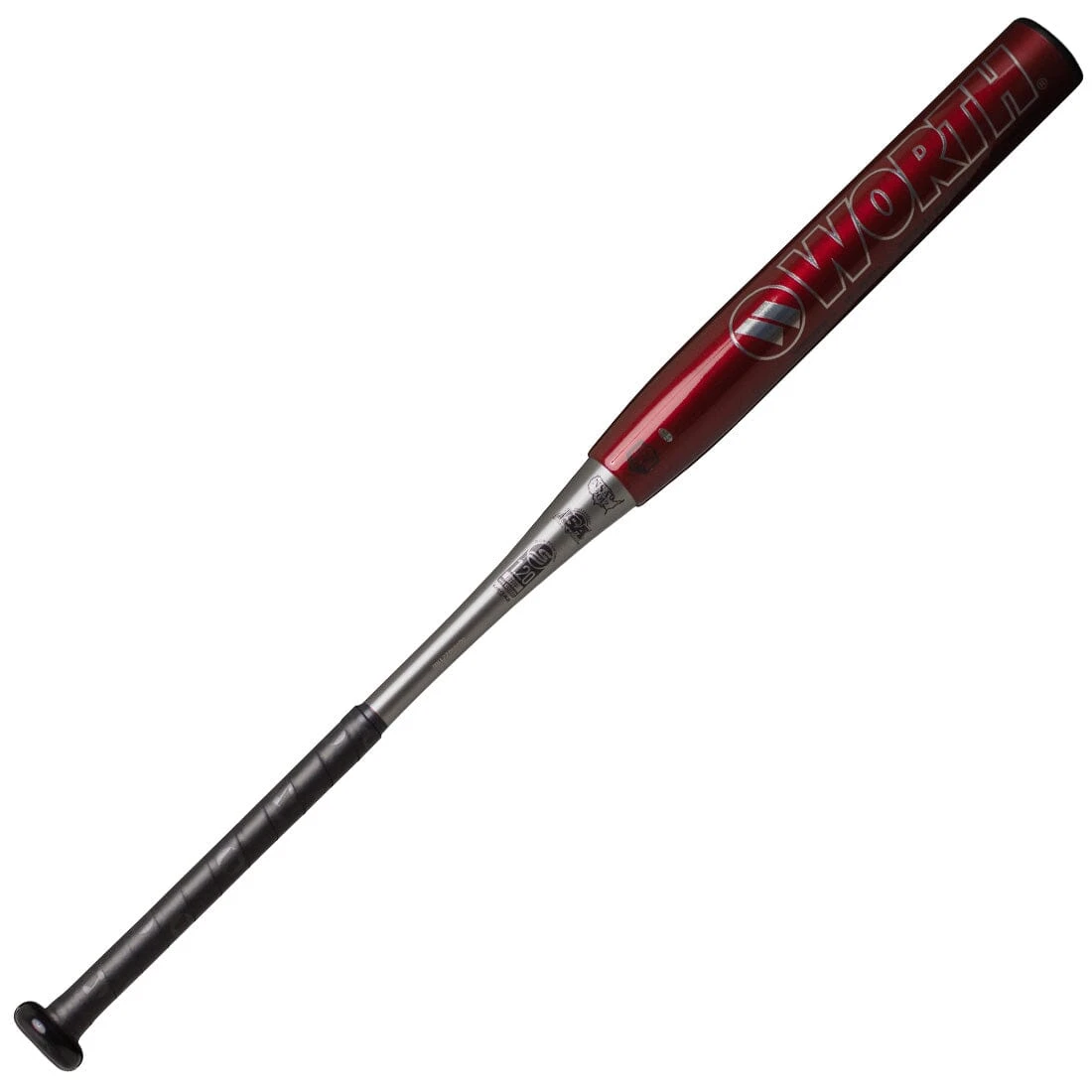 2023 Worth SUPERCELL EST 15" USSSA & USA Slowpitch Softball Bat: WSCRED - Image 3