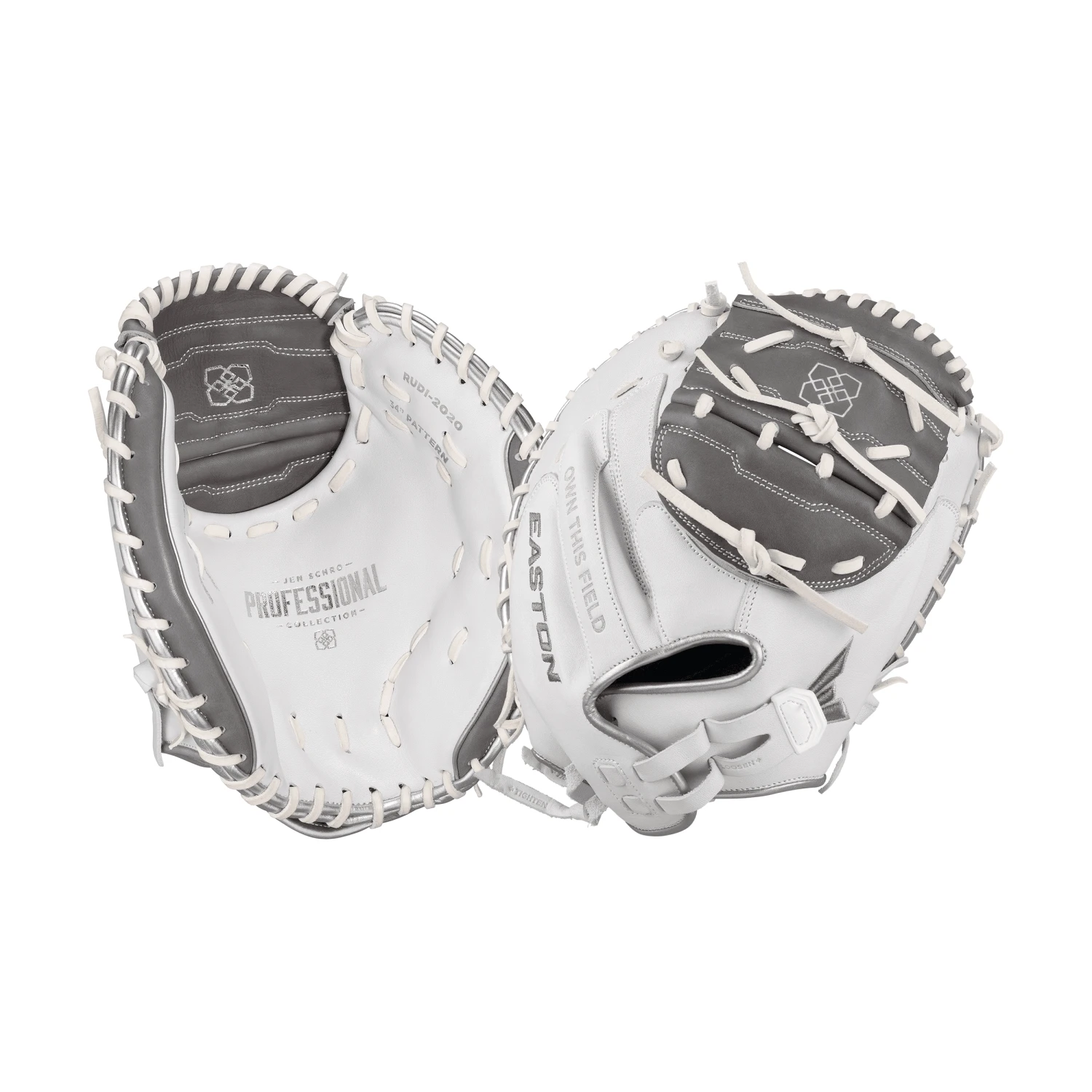 Easton Professional Collection 34" Jen Schroeder Fastpitch Catcher's Mitt: RUDI2020 - Image 3