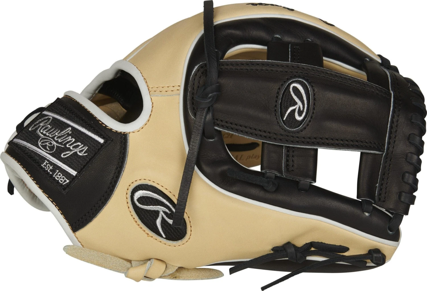 Rawlings Pro Preferred 11.5" Infield Baseball Glove: PROS314-13CBW - Image 3