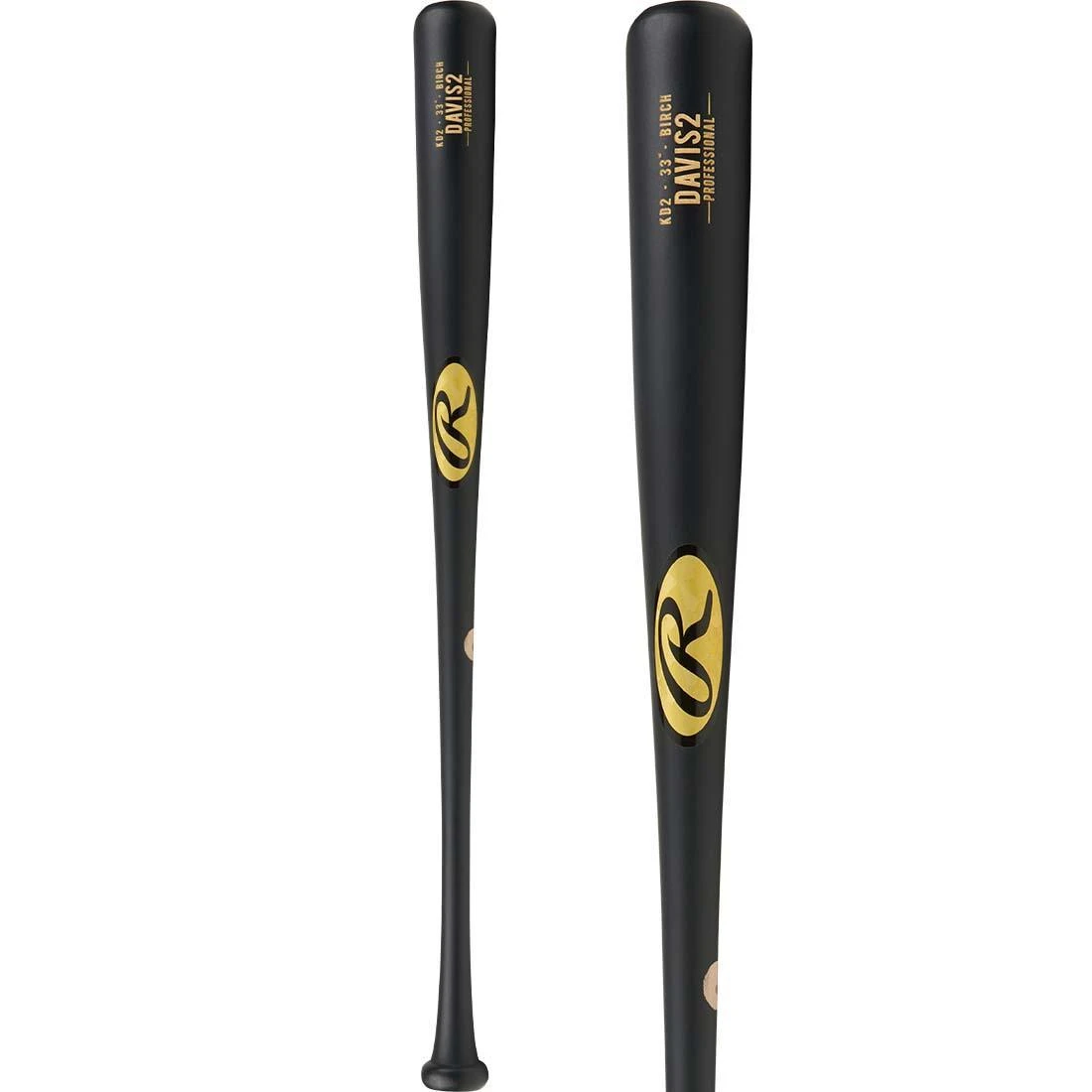 Rawlings Pro Label Khris Davis Birch Wood Baseball Bat: KD2PL