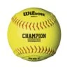 Wilson 12" NFHS Leather Polycore Fastpitch Softballs (Dozen): WTA9011BSST